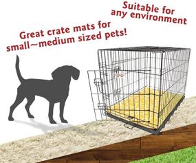 img 1 attached to 🛏️ The Ultimate Comfort Solution: Majestic Pet Crate Dog Bed Mat!