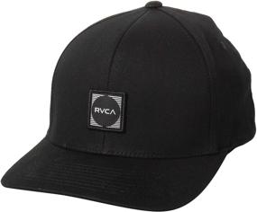 img 4 attached to RVCA Curved Fitted Flexfit Heather Outdoor Recreation in Climbing