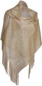 img 3 attached to Vijiv Women's Vintage Gatsby 1920s Shawl Wrap for Bridal, Prom, Wedding, Party, Evening Dresses