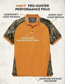 img 1 attached to Legendary Whitetails Hunter Performance Bottomland Men's Clothing