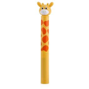 img 3 attached to Nuby Электрическая зубная щетка с жирафом: уход за зубами с веселым зверячьим персонажем!