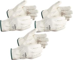 img 4 attached to SAFEGEAR Cowhide Leather Gloves Keystone: Premium Quality and Maximum Protection