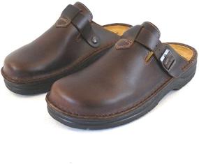 img 1 attached to 👞 Black NAOT Fiord Mule Men's Shoes - Ideal for Men