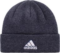 adidas issue beanie black white outdoor recreation logo