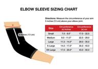 🎾 advanced copper elbow brace & support sleeve: doctor's guide for tennis elbow, golfers elbow, arthritis relief - small логотип