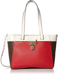 img 4 attached to 👜 Modern Style and Functionality: Calvin Klein Camille Organizational Shoulder Bags for Women