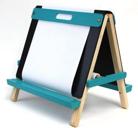 img 2 attached to Art Alternatives Children's Tabletop Easel: Multicolor & Portable - Enhance Creativity with a 14Wx17Tx12D Compact Design