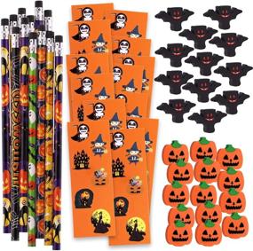img 3 attached to Aobuy Halloween Glitter Tattoos: Be Dazzled with our Assortment of Spooky Designs!