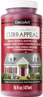 🏡 enhance your home's exterior with decoart americana decor curb appeal 16oz estatered - boost curb appeal! logo