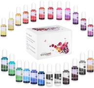 🎨 vibrant 24-color epoxy resin pigment: ultimate uv resin coloring solution for diy crafts and jewelry making logo