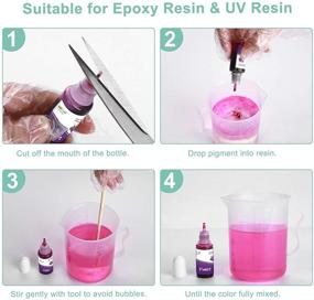 img 2 attached to 🎨 Vibrant 24-Color Epoxy Resin Pigment: Ultimate UV Resin Coloring Solution for DIY Crafts and Jewelry Making