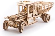 🚚 ugears wooden model truck with propulsion логотип
