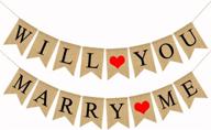 burlap valentines wedding decorations 5 1x7 1inch logo