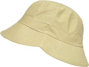 img 1 attached to TOUTACOO 100 Waterproof Bucket Rain Boys' Hats & Caps: Ultimate Protection for Outdoor Adventures