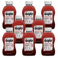 🍒 gojo cherry gel pumice hand cleaner - cherry fragrance, 10 fl oz flip cap squeeze bottle (8-pack) - 2354-08: deep cleansing & refreshing formula логотип