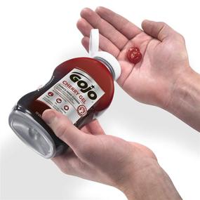 img 2 attached to 🍒 GOJO Cherry Gel Pumice Hand Cleaner - Cherry Fragrance, 10 fl oz Flip Cap Squeeze Bottle (8-Pack) - 2354-08: Deep Cleansing & Refreshing Formula