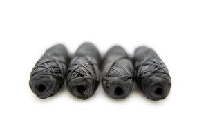 img 4 attached to 🌿 Environmentally Friendly Vegan Knotty Floss Refills - Bamboo Activated Charcoal with Grapefruit Seed Extract - 4 Refill Packs