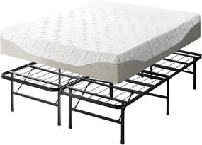 img 3 attached to 🛏️ Affordable Twin Mattress Set: Best Price Mattress 11" Gel-Infused Memory Foam Mattress & 14" Premium Metal Bed Frame