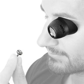 img 2 attached to 🔍 Enhanced Carson 4-Piece MagniLoupe Eye Loupe Set with ML-20 Smartphone Adapter