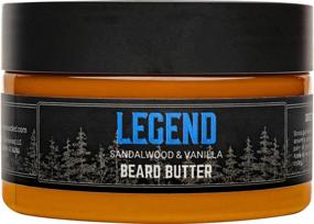 img 4 attached to 🧴 Live Bearded | Beard Butter - Legend | 3 oz. | All-Natural Leave-in Conditioner for Beards | Moisturize, Style, Condition | Shea Butter Infused | Light to Medium Hold | Made in the USA