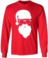 shop4ever x-large christmas men's sunglasses sleeve for shirts logo