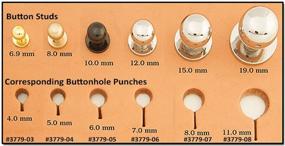 img 1 attached to Tandy Leather Craftool Петля для пуговицы 3779 03