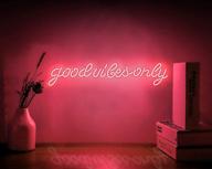 🌟 neon signs: elevate your space with 'good vibes only' neon light & décor логотип