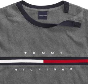 img 2 attached to Tommy Hilfiger Adaptive Signature T-Shirt: Stylish Men's Clothing in T-Shirts & Tanks