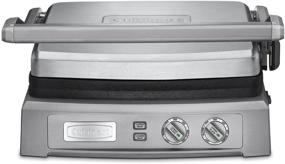 img 1 attached to 🔥 Cuisinart GR-150P1 GR-150 Griddler Deluxe: The Ultimate Brushed Stainless Grilling Appliance
