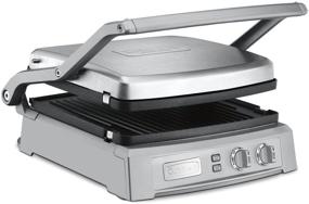 img 4 attached to 🔥 Cuisinart GR-150P1 GR-150 Griddler Deluxe: The Ultimate Brushed Stainless Grilling Appliance
