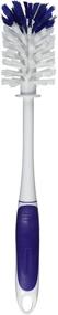 img 4 attached to Rubbermaid Comfort Grip Bottle Brush - White, 1 Pack - Cleaning Brush for Water Bottles, Baby Bottles, Jars, Glasses, Pots, Pans, and Dishes