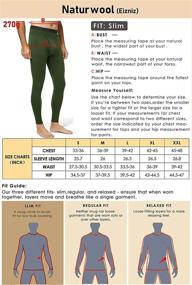 img 3 attached to Eizniz Naturwool Thermal Underwear Leggings Sports & Fitness and Australian Rules Football