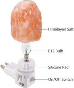 img 3 attached to 🧂 TORCHSTAR Himalayan Salt Night Lights Plug into Wall 2-Pack with 4 Replacement Bulbs - ETL Certified - Natural Crystal Himalayan Salt Lamp - Small Hand Carved Night Light - Valentine's Day Gift Lamp + Bonus Bulbs