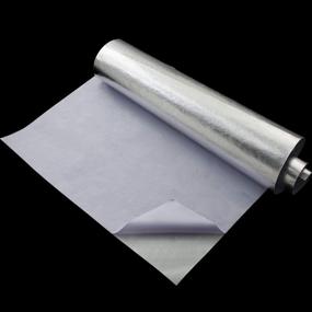 img 1 attached to Aluminized Fiberglass Sheet: Efficient Adhesive Backed Heat Shielding Mat for Hose and Auto Use (Silver, 24 x 48 Inch)