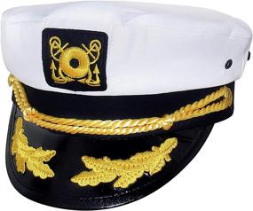 img 3 attached to 🎩 Amusing Men's Yacht Captain Hat for a Hilarious Time on the Water