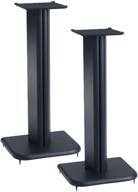 sanus bf24b inch speaker stands logo