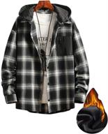 lavnis hooded shirts lightweight jackets men's clothing: stay stylish and comfortable! logo