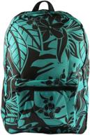 kc hawaii foldaway backpacks turquoise logo