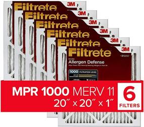 img 4 attached to 🌬️ Filtrete 20x20x1 Allergen Defense Furnace Filter
