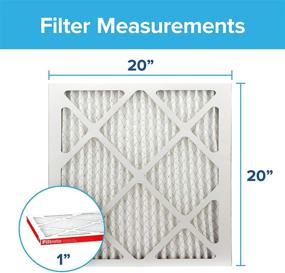 img 3 attached to 🌬️ Filtrete 20x20x1 Allergen Defense Furnace Filter