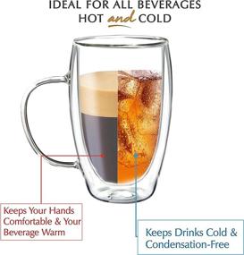 img 2 attached to 🔥 Youngever Coffee Double Thermo Insulated: Enjoy Hot Beverages on-the-go with Long-lasting Temperature Control