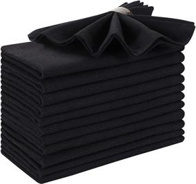 img 4 attached to Hausattire 18x18 Inches Cloth Napkins - Food Service Equipment & Supplies for Home