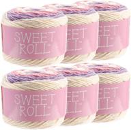 🎂 premium birthday cake sweet roll yarn - 6 pack by premier yarns: enhance your craft projects! logo