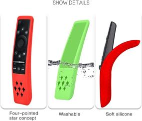 img 1 attached to Silicone Samsung Remote Controller Shockproof Television & Video