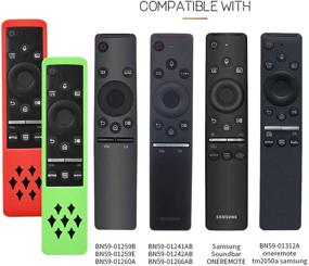 img 3 attached to Silicone Samsung Remote Controller Shockproof Television & Video