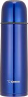 🔵 zojirushi stainless steel cup type water bottle in blue - 500ml sv-gr50-aa логотип