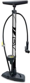 img 4 attached to 🚲 BV Bicycle Ergonomic Floor Pump with Gauge &amp; Clever Air Valve, 160 psi, Reversible Presta and Schrader Pump