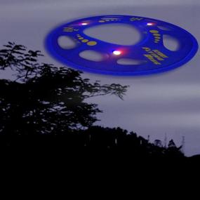 img 3 attached to 🪀 FLYDAY Flying Disc with LED Lights: A Fun and Easy-to-Catch 27 Inch Flying Ring for Outdoor Beach Play and Birthday Parties