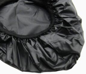 img 1 attached to 🚲 BTYONON Black Bicycle Saddle Rain Cover: Waterproof & Dust Resistant Bike Seat Protector (3 Pack)