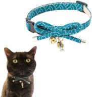 🐠 necoichi zen fish charm cat collar: stylish and calming accessory for your feline friend logo